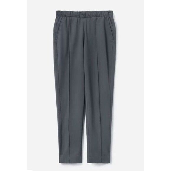 Everlane The Dream Pant  Pull On Front Seam Gray Heathered Charcoal Size XS NWT - Picture 6 of 12